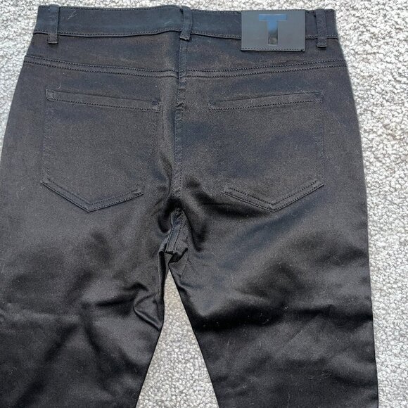 ALEXANDER WANG "T" BLACKEST BLACK CIGARETTE Stretch Jeans - New with Tags - 27 - Picture 6 of 13